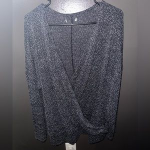 Women’s Maurice’s XL black and white sweater